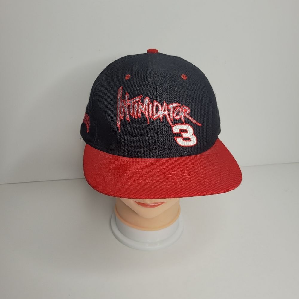 Dale Earnhardt Nutmeg Mills Snapback Hat Intimidator Sports NASCAR USA 90s VTG